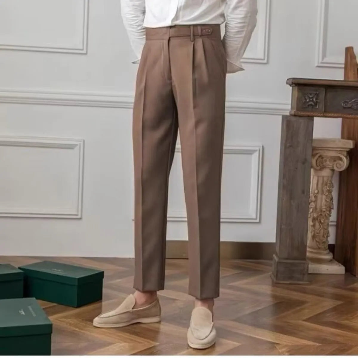 The Estate Pleated Trousers — Allocation No. 201
