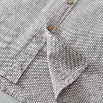 The Portofino Linen-Blend Shirt — Allocation No. 107
