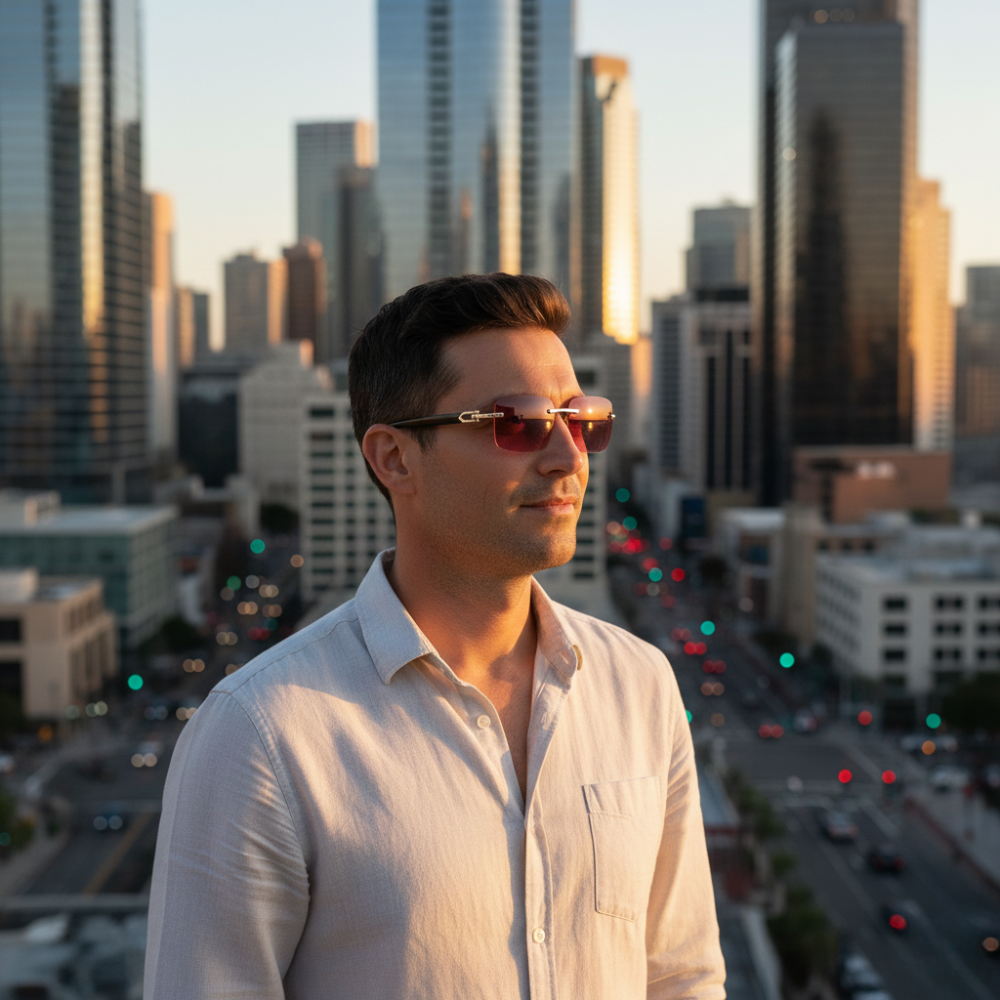 Prime Wrist & Style™ Vintage Frame – Retro Glasses