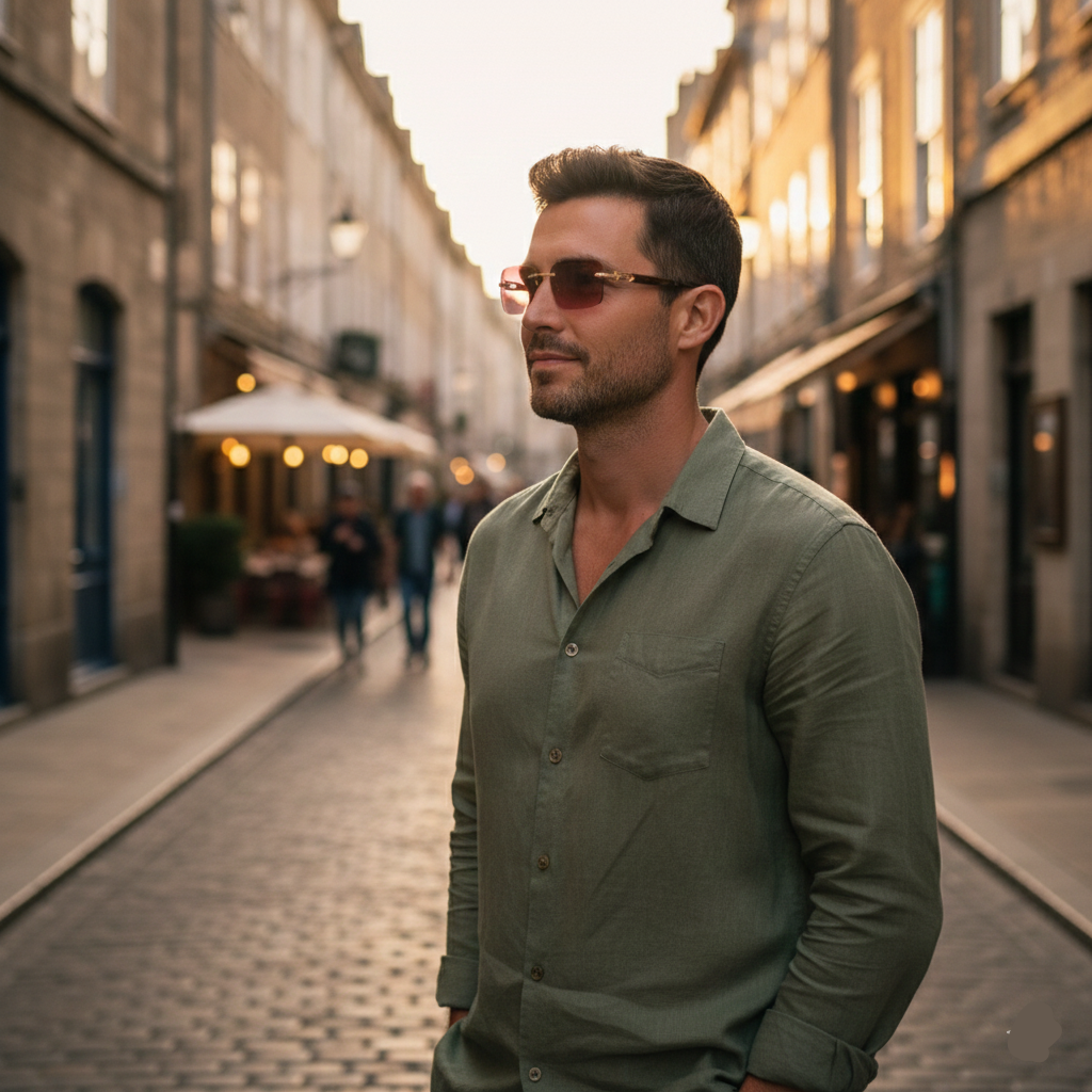 Prime Wrist & Style™ Vintage Frame – Retro Glasses