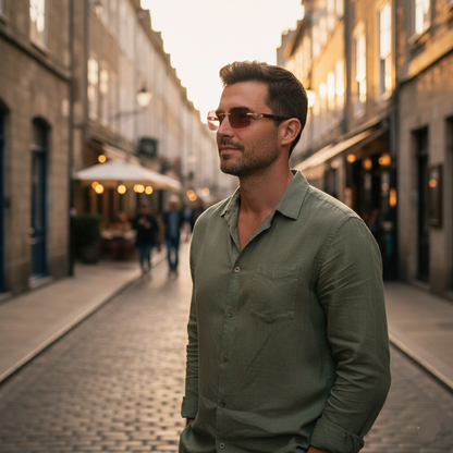 Prime Wrist & Style™ Vintage Frame – Retro Glasses