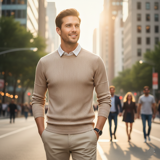 Prime Wrist & Style™ Soft Layer – T-Shirt Sweater