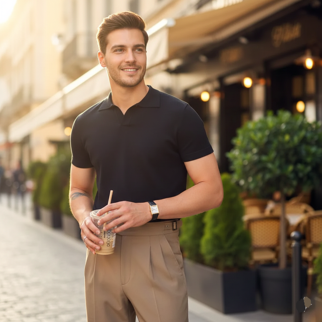 Prime Wrist & Style™ Clean Fit – Men’s T-Shirt