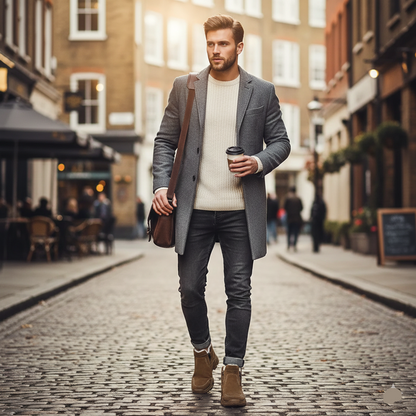 Prime Wrist & Style™ Safe Walk – Men’s Safety Shoes