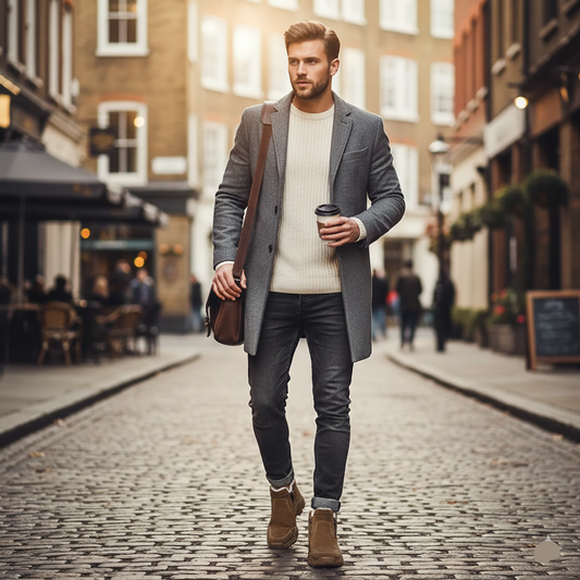 Prime Wrist & Style™ Safe Walk – Men’s Safety Shoes