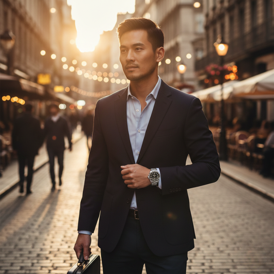 Prime Wrist & Style™ Lumi Time – Men’s Luminous Watch