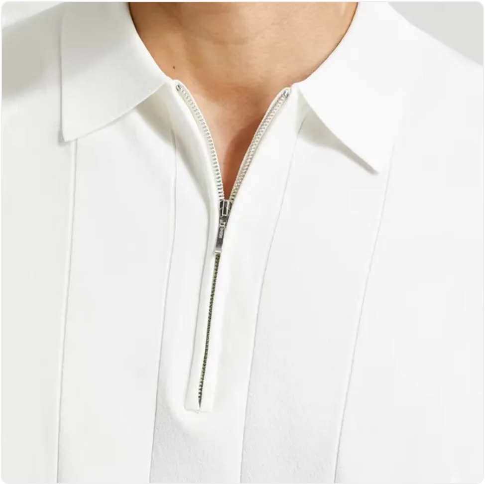 The Amalfi Quarter-Zip Knit — Allocation No. 101