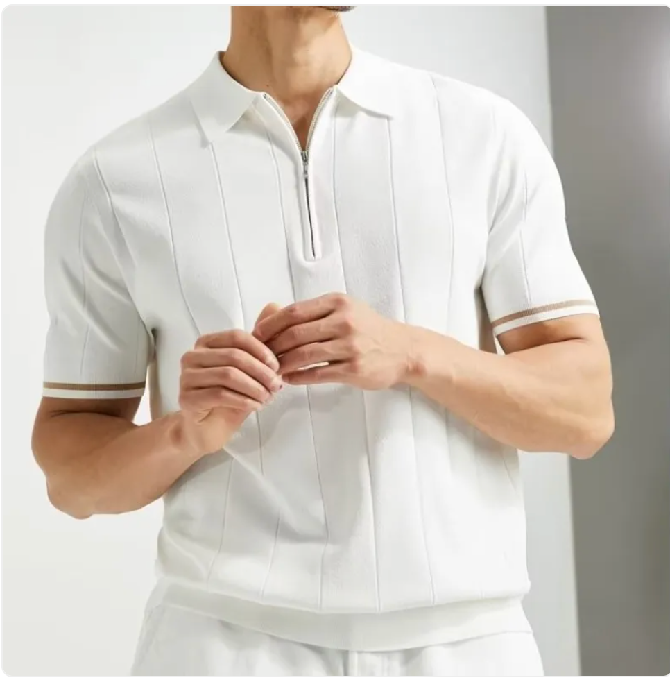 The Amalfi Quarter-Zip Knit — Allocation No. 101