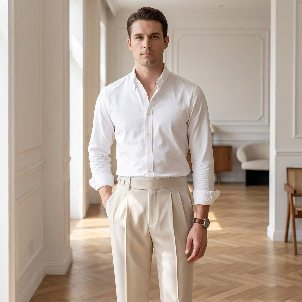 The Estate Pleated Trousers — Allocation No. 201