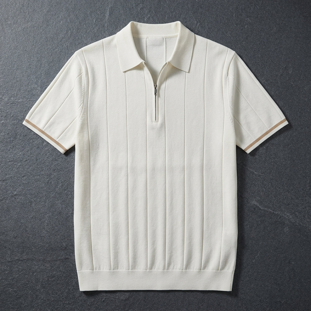 The Amalfi Quarter-Zip Knit — Allocation No. 101