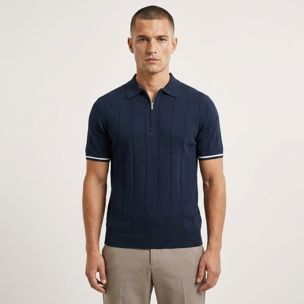 The Amalfi Quarter-Zip Knit — Allocation No. 101