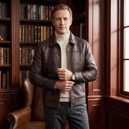 The Highclere Leather Jacket — Allocation No. 106