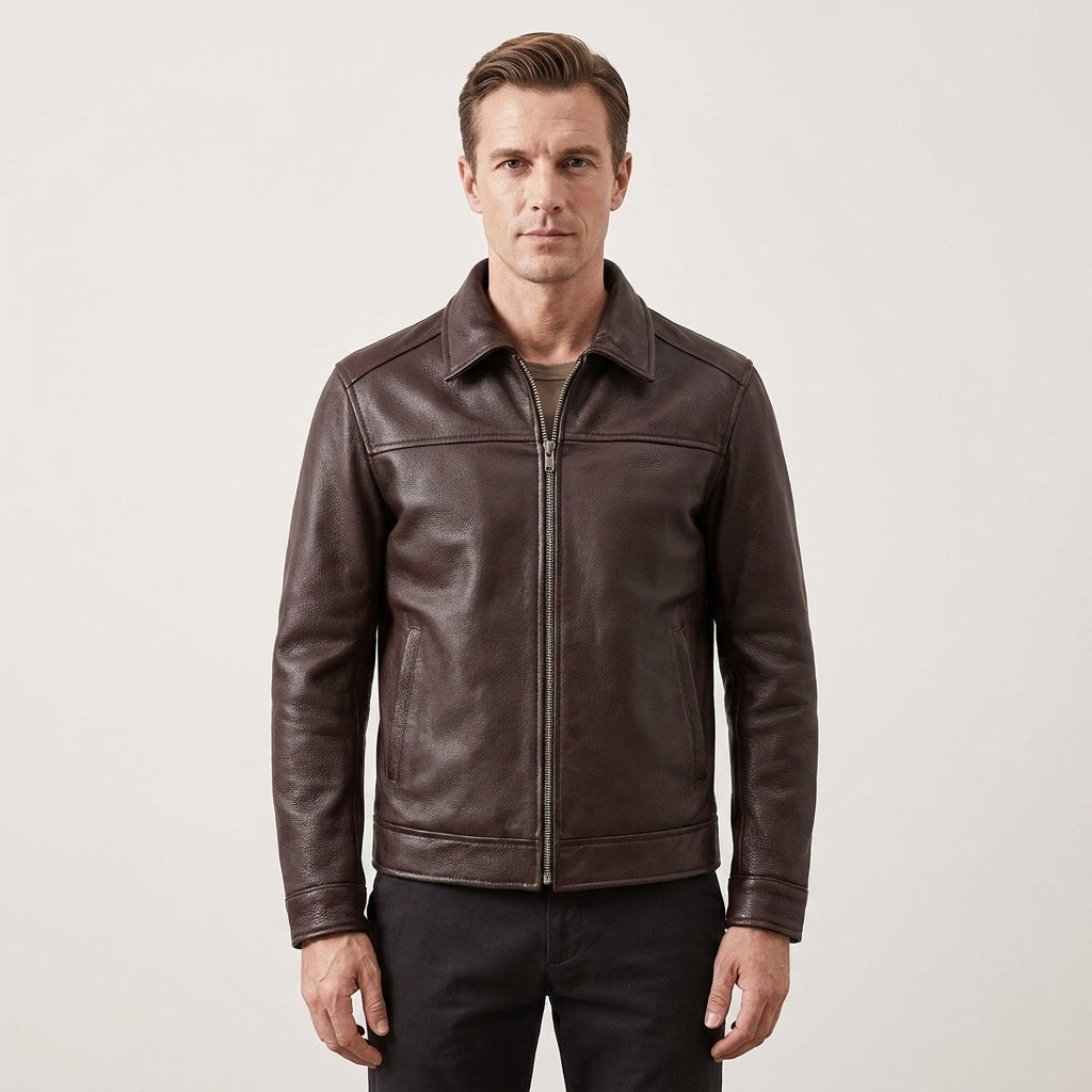 The Highclere Leather Jacket — Allocation No. 106