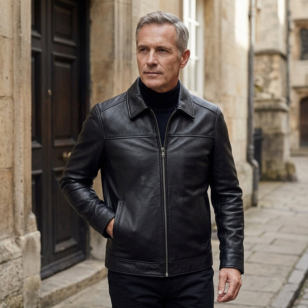 The Highclere Leather Jacket — Allocation No. 106