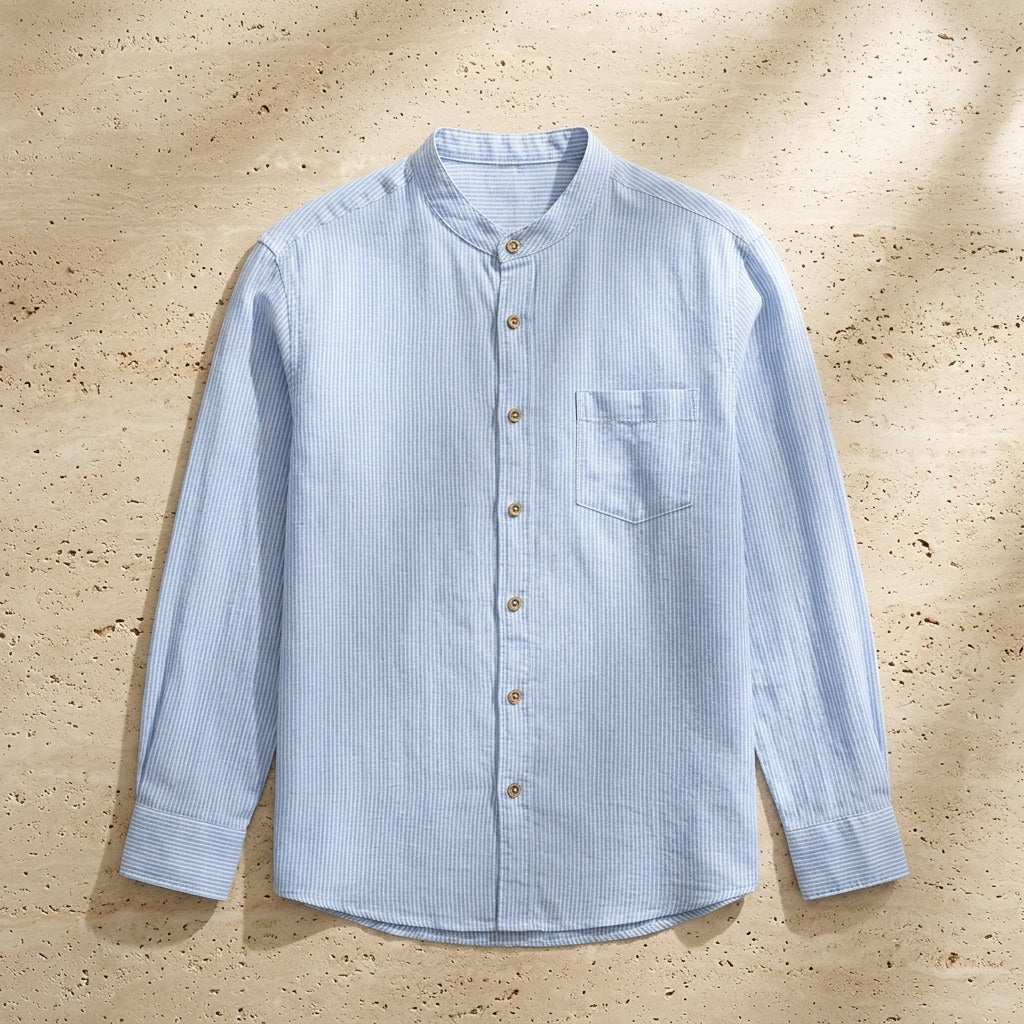 The Portofino Linen-Blend Shirt — Allocation No. 107
