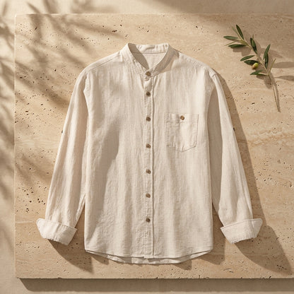 The Portofino Linen-Blend Shirt — Allocation No. 107