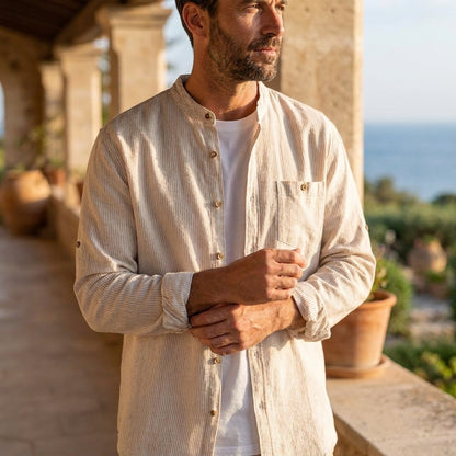 The Portofino Linen-Blend Shirt — Allocation No. 107