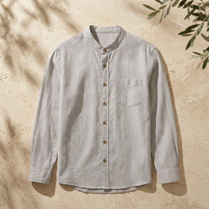 The Portofino Linen-Blend Shirt — Allocation No. 107