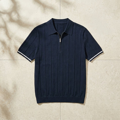The Amalfi Quarter-Zip Knit — Allocation No. 101