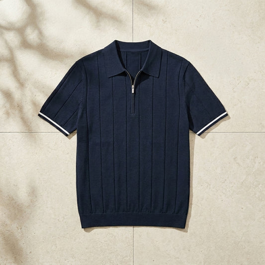 The Amalfi Quarter-Zip Knit — Allocation No. 101