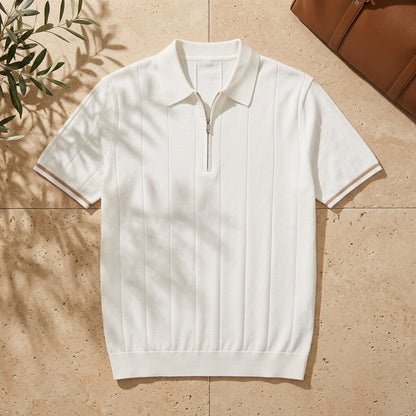 The Amalfi Quarter-Zip Knit — Allocation No. 101