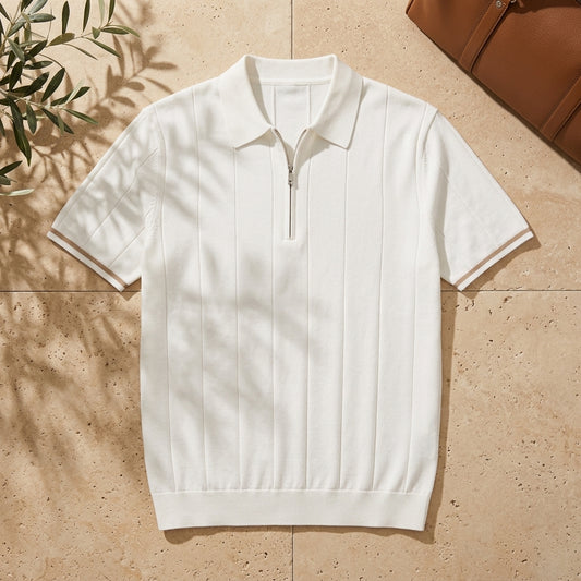 The Amalfi Quarter-Zip Knit — Allocation No. 101