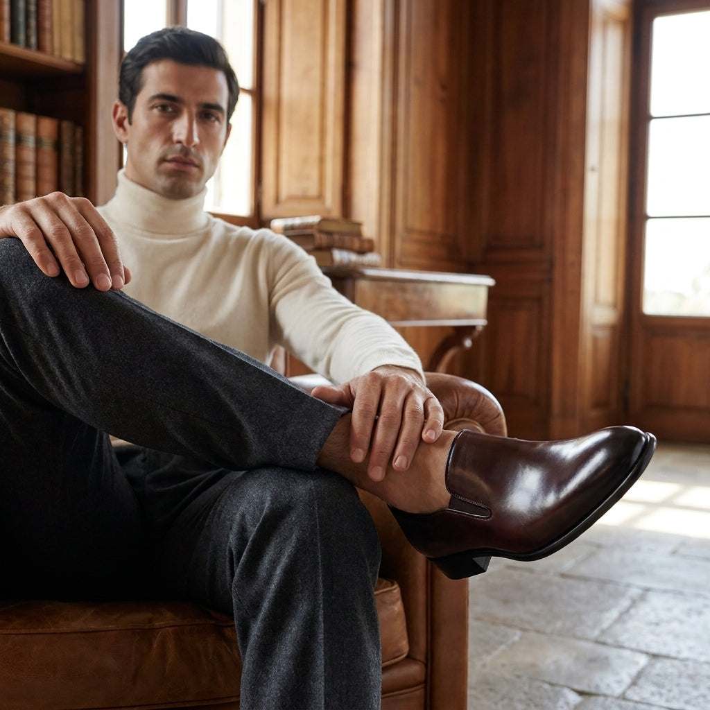 The Legacy Loafer — Hand-Burnished Edition — Allocation No. 302