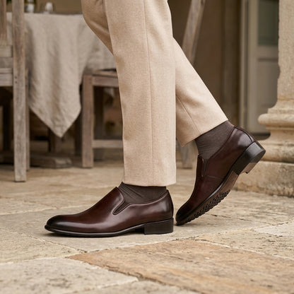 The Legacy Loafer — Hand-Burnished Edition — Allocation No. 302