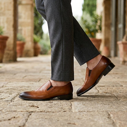The Legacy Loafer — Hand-Burnished Edition — Allocation No. 302