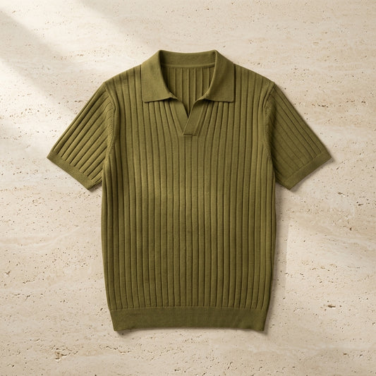 The Riviera Knitted Polo — Allocation No. 102
