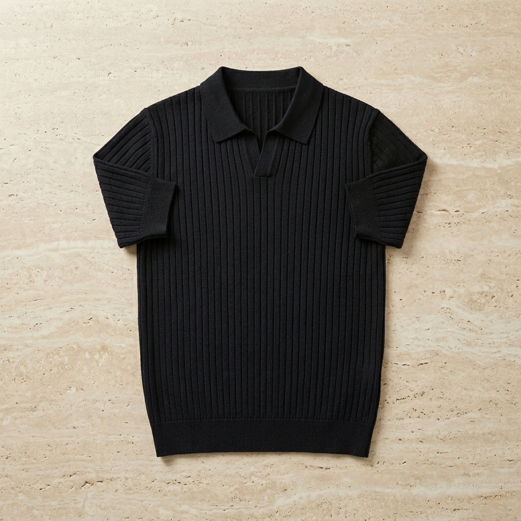The Riviera Knitted Polo — Allocation No. 102