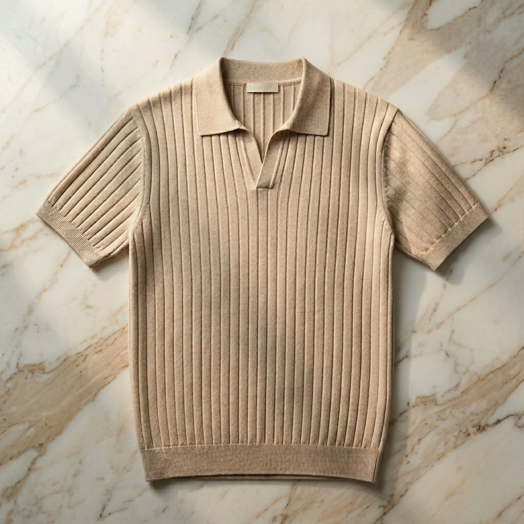 The Riviera Knitted Polo — Allocation No. 102