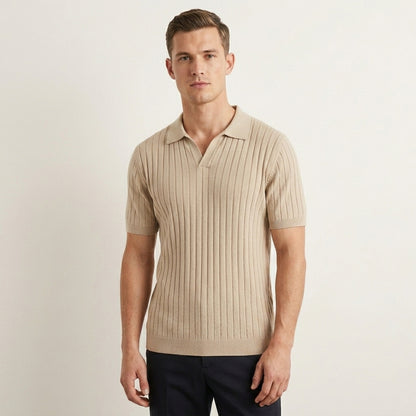 The Riviera Knitted Polo — Allocation No. 102