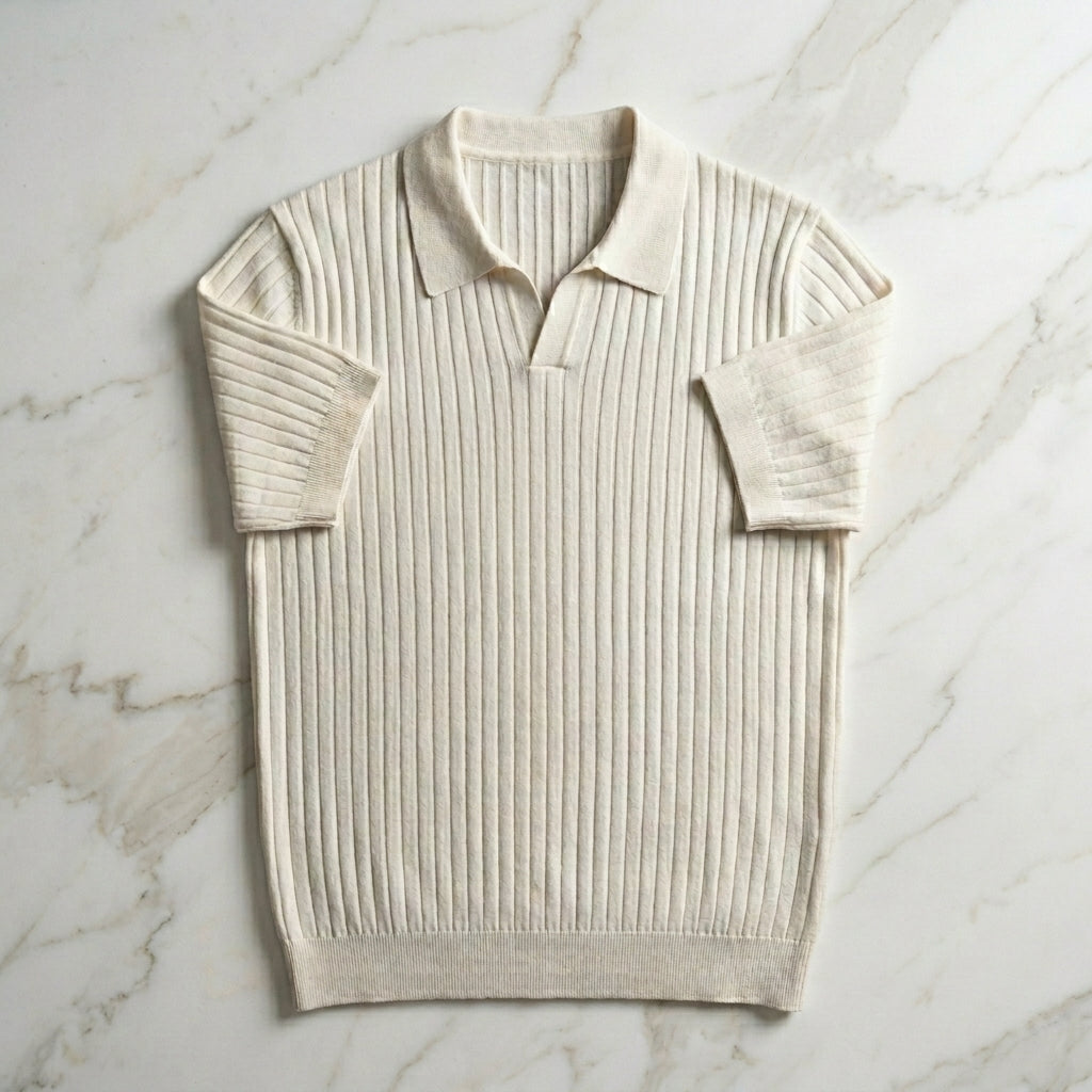The Riviera Knitted Polo — Allocation No. 102