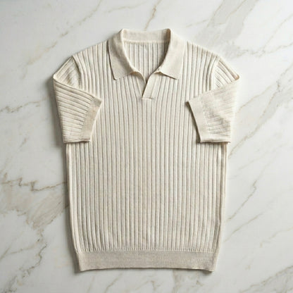 The Riviera Knitted Polo — Allocation No. 102