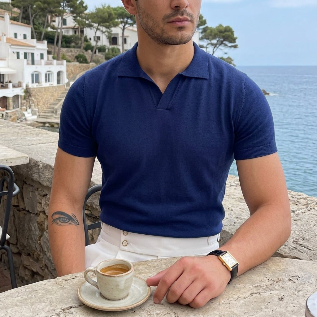 The Foundation Polo — Pure Cotton Edition — Allocation No. 104